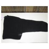 wild fable - black long sleeve see through crop top, size small