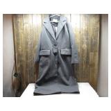 A New Day  - Gray Long Coat, Size Medium