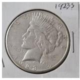 1923 Silver Peace Dollar