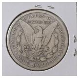 1889 O Morgan Silver Dollar