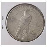 1923 S Silver Peace Dollar