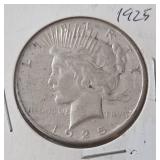 1925 Silver Peace Dollar