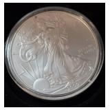 2009 Silver American Eagle in US Mint Black Case