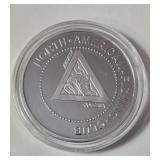 1 Oz. Silver Northern Pike - National Fishing Grand Slam-Round