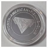 1 Oz. Silver Weakfish - National Fishing Grand Slam - Round