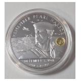 1 Oz. Silver - 2016 Queen Elizabeth II - Remember Pearl Harbor 75th Anniversary Edition  - December 7, 1941