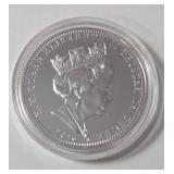 1 Oz. Silver - 2016 Queen Elizabeth II - Remember Pearl Harbor 75th Anniversary Edition  - December 7, 1941