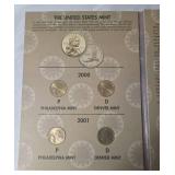 Sacajawea Dollars 2000-2004 Book is not full - includes 10 coins