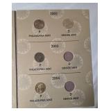 Sacajawea Dollars 2000-2004 Book is not full - includes 10 coins