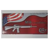 Colt M16 Caliber 5.56MM - 1 Oz. Silver Colored Coin - in Box with COA