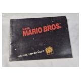 Vintage Super Mario Bros. Instruction Booklet – Nintendo NES Manual