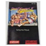 Vintage Super Nintendo Street Fighter II Turbo Manual – SNS-T1-USA Capcom