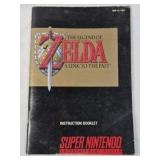 Vintage Super Nintendo The Legend of Zelda: A Link to the Past Instruction Booklet