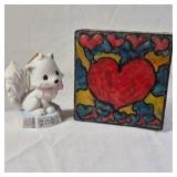 2003 Precious Moments Squirrel Ornament – Holding Heart