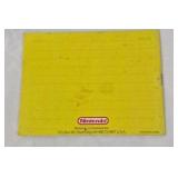 Vintage NES Super Mario Bros. 3 Instruction Booklet – Nintendo