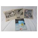 Vintage Tabloid Magazines Lot – Elvis Presley Alive Rumors and Conspiracy Covers