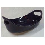 Rachael Ray Purple and White Stoneware Bakeware Set – Handled Oval Dishes and Bowls