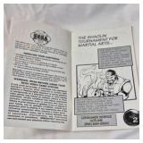 Vintage Sega Genesis Mortal Kombat Instruction Manual