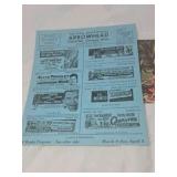 Vintage Arrowhead Theatre Programs – Omaha Minn Elvis Jailhouse Rock and March April Listings