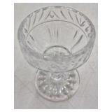 Vintage Cut Crystal Candy Jar – Diamond Point Pedestal Base