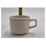 Vintage Lenox Temper-Ware Silhouette Mug Set – Speckled Beige