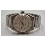 Vintage Cenova Antimagnetic Wristwatch – Stainless Steel Bracelet Day/Date