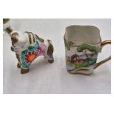 Vintage Mixed Ceramic and Glass Collectibles – Various Makers and Designs