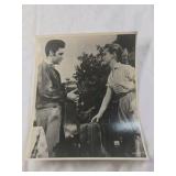 Vintage Elvis Presley Movie Still Photographs – Black and White Scenes with Co-Stars