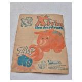 Vintage Kenner Alvin the Aardvark Toy – Discovery Time Push & Pull Action