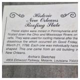 1980 Bourbon Street New Orleans Sketch – Dan Dailey on Historic Roofing Slate