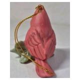 2008 Precious Moments Cardinal Ornament – Red Bird with Holly Leaf