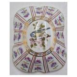 Vintage KPM Porcelain Trinket Box – Hand-Painted Floral Panels with Gold Accents