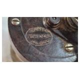 Vintage Bronson New Deal No. 800 Fishing Reel – With Hanging Scale