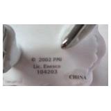 2002 Precious Moments Ornament – Girl Angel with 2002 Inscription