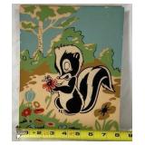 Vintage Disney Flower Skunk - Walt Disney Productions