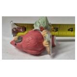 2008 Precious Moments Cardinal Ornament – Red Bird with Holly Leaf