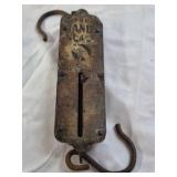 Vintage Bronson New Deal No. 800 Fishing Reel – With Hanging Scale