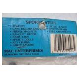 Vintage Miniature Cake Toppers and Wedding Rings – Bride Groom Bowler and Football Players