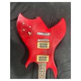 Antares Red Electric Guitar