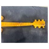 Carved Wooden Guitar Wall Hanging