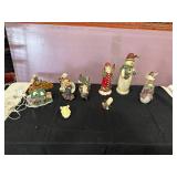 Assorted Christmas Figurines Lot