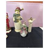 Assorted Christmas Figurines Lot