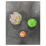 Assorted Glass Paperweights (3)
