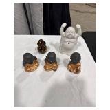Buddha Figurines & Glass Decor