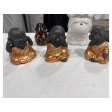 Buddha Figurines & Glass Decor