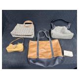 Assorted Handbags & Wallet Lot