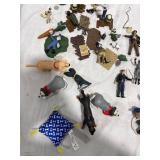 Assorted Plastic Action Figures & Toys