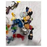 Assorted Plastic Action Figures & Toys