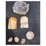 Assorted Polished and Raw Stones