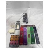 Assorted Incense and Candles Lot